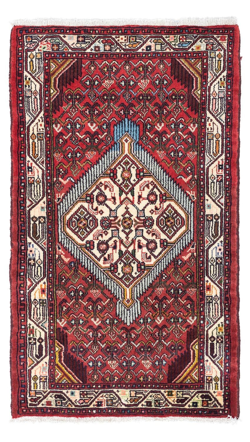 Persisk tæppe - Nomadisk - 125 x 80 cm - rød