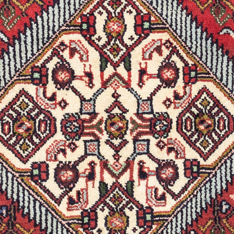 Persisk tæppe - Nomadisk - 125 x 80 cm - rød