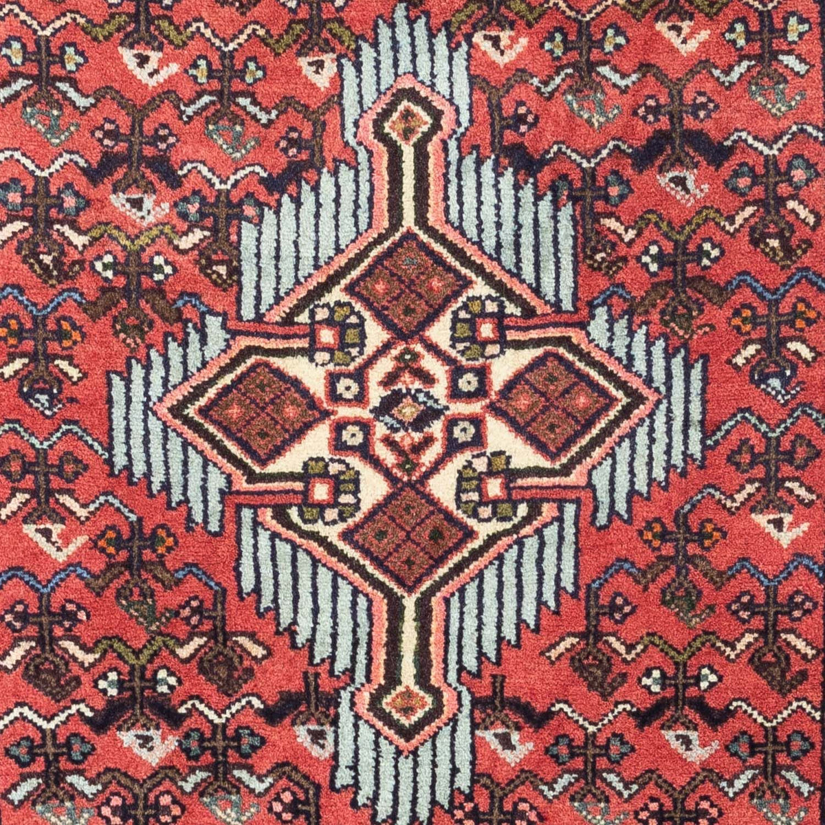 Persisk tæppe - Nomadisk - 125 x 80 cm - rød