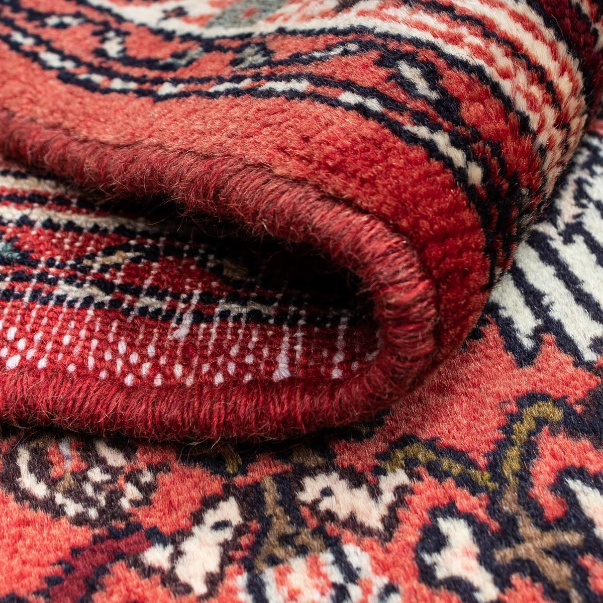 Persisk tæppe - Nomadisk - 125 x 80 cm - rød