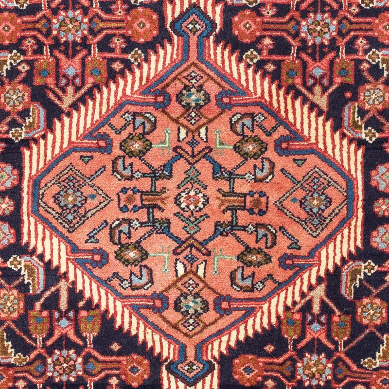 Persisk tæppe - Nomadisk - 125 x 80 cm - mørkeblå