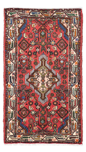 Persisk tæppe - Nomadisk - 125 x 80 cm - rød