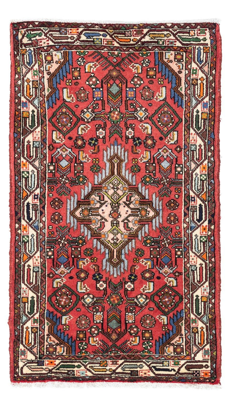 Persisk tæppe - Nomadisk - 125 x 80 cm - rød