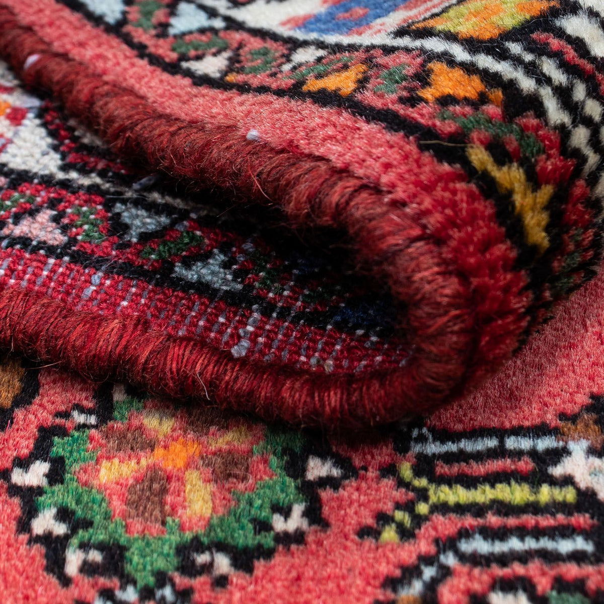 Persisk tæppe - Nomadisk - 125 x 80 cm - rød