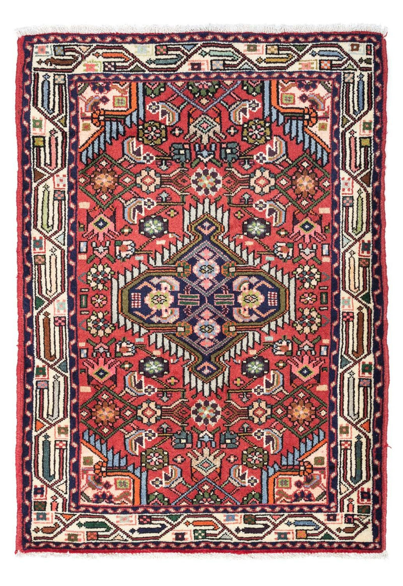 Persisk tæppe - Nomadisk - 125 x 80 cm - rød