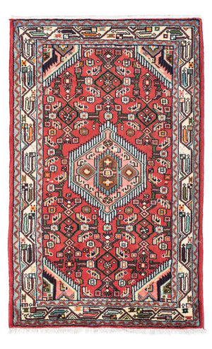 Persisk tæppe - Nomadisk - 125 x 80 cm - rød