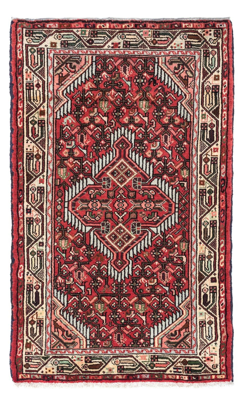 Persisk tæppe - Nomadisk - 125 x 80 cm - rød