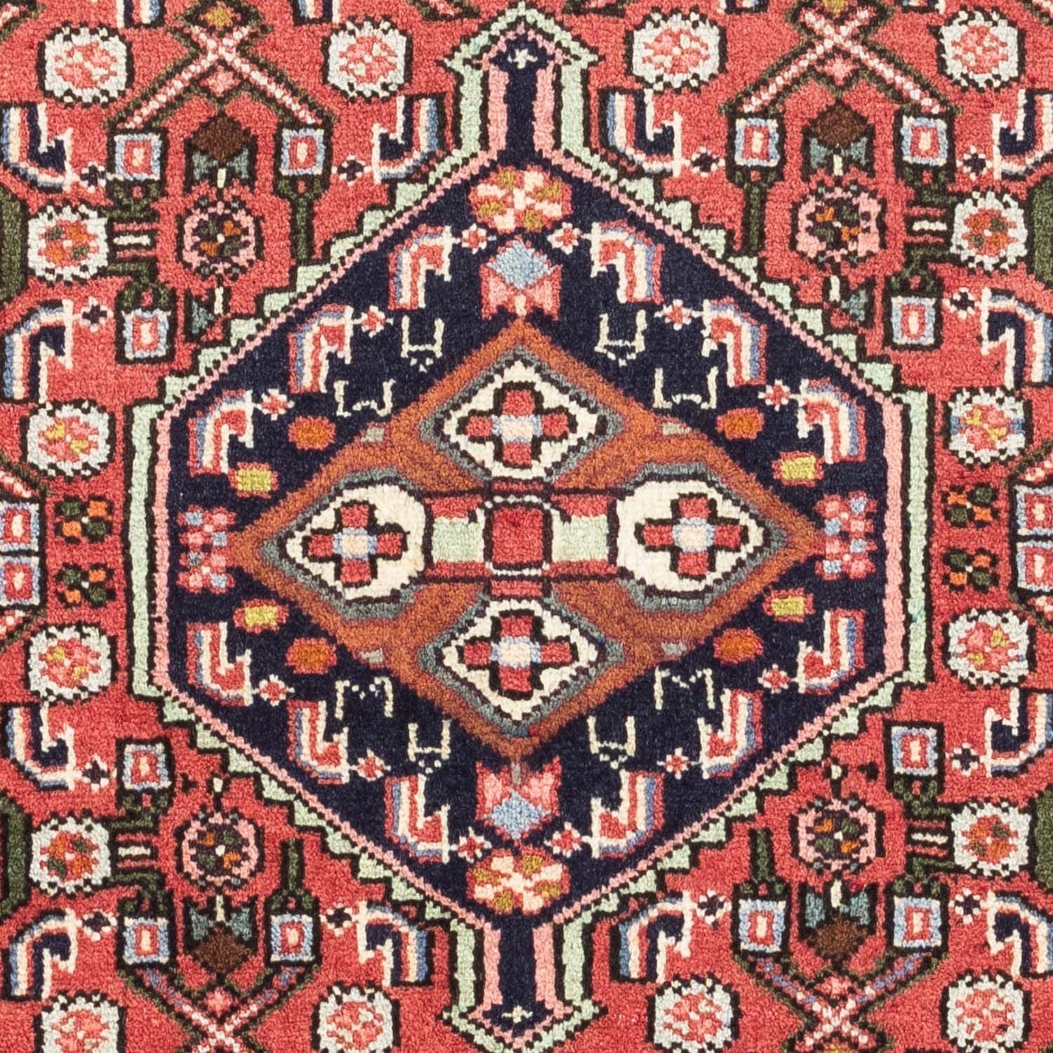 Persisk tæppe - Nomadisk - 125 x 80 cm - lysrød