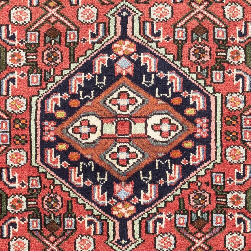 Persisk tæppe - Nomadisk - 125 x 80 cm - lysrød