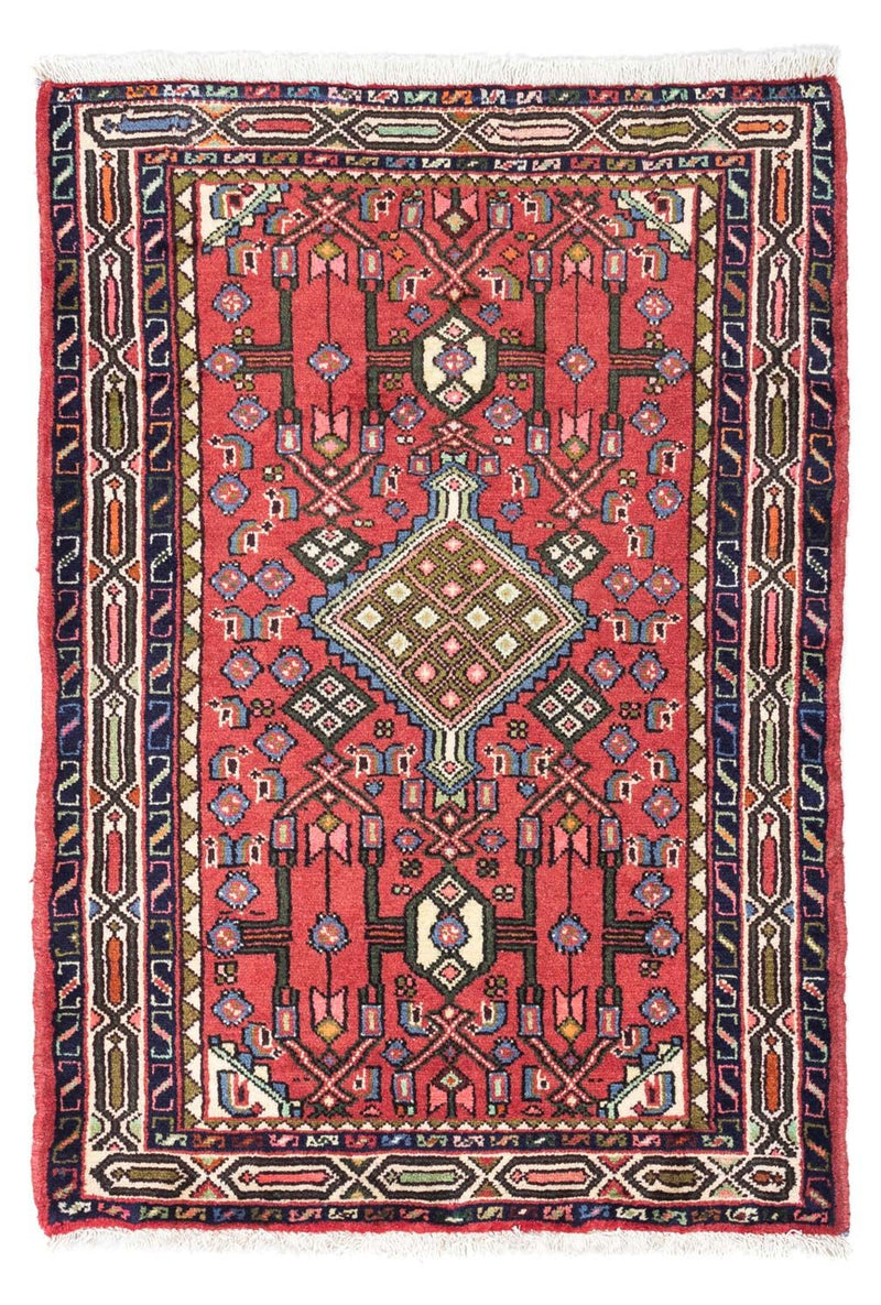 Persisk tæppe - Nomadisk - 125 x 80 cm - rød