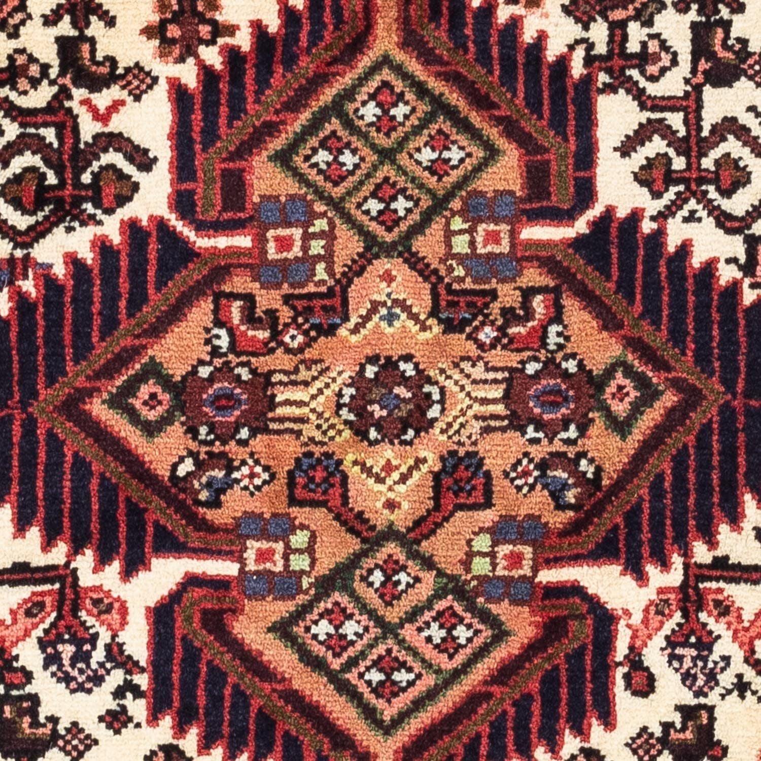 Persisk tæppe - Nomadisk - 125 x 80 cm - beige
