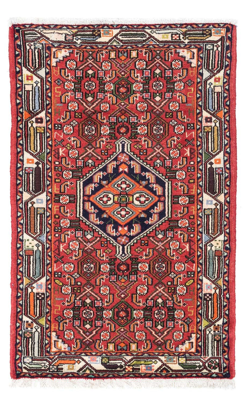 Persisk tæppe - Nomadisk - 125 x 80 cm - rød