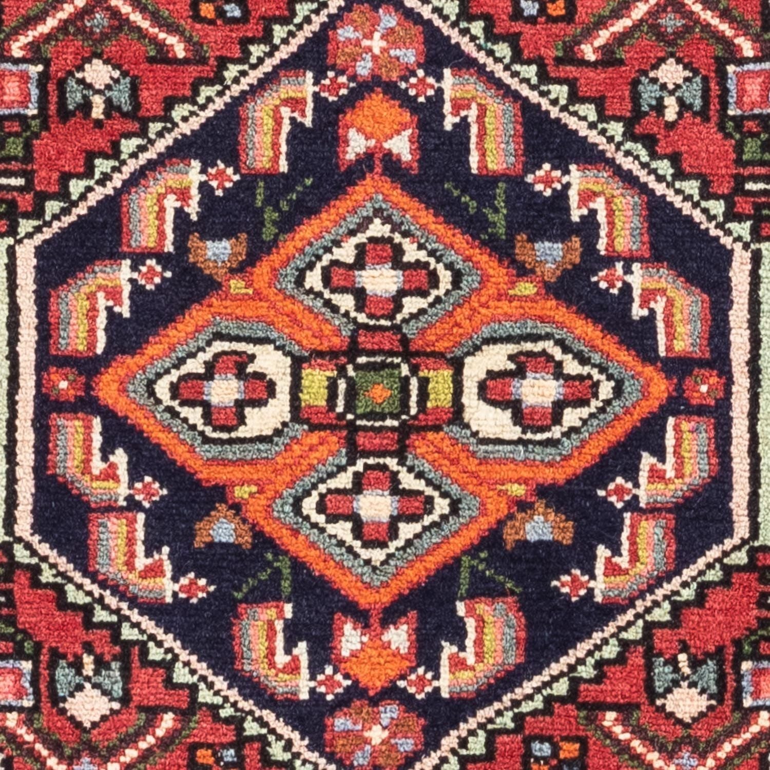 Persisk tæppe - Nomadisk - 125 x 80 cm - rød