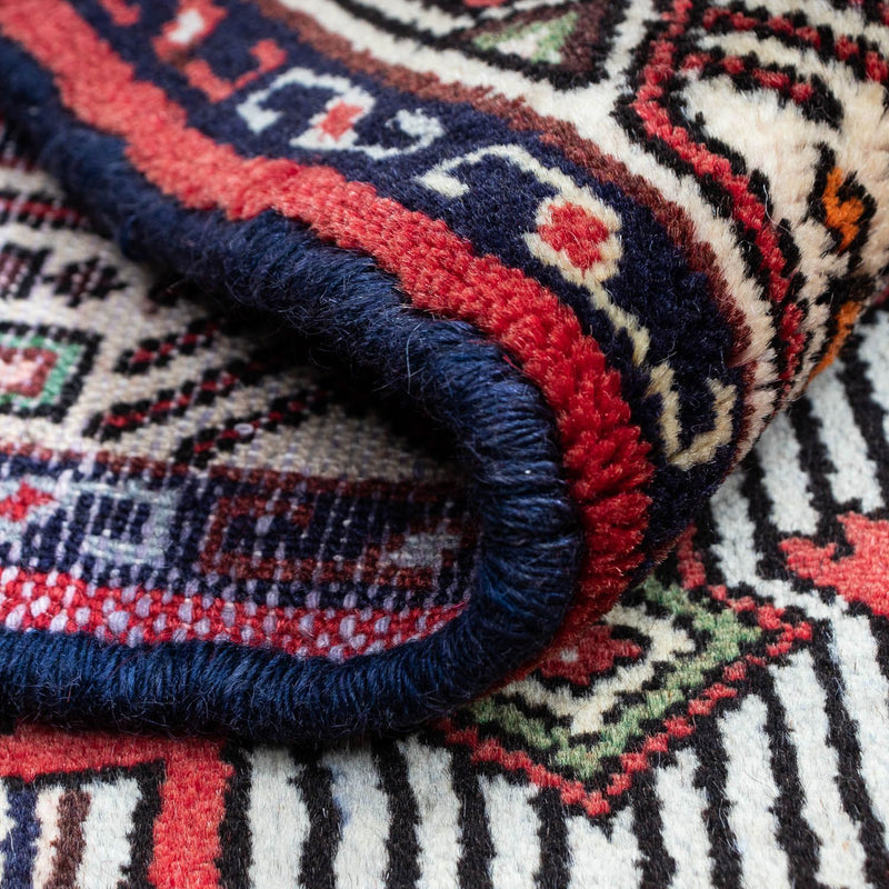 Persisk tæppe - Nomadisk - 125 x 80 cm - rød