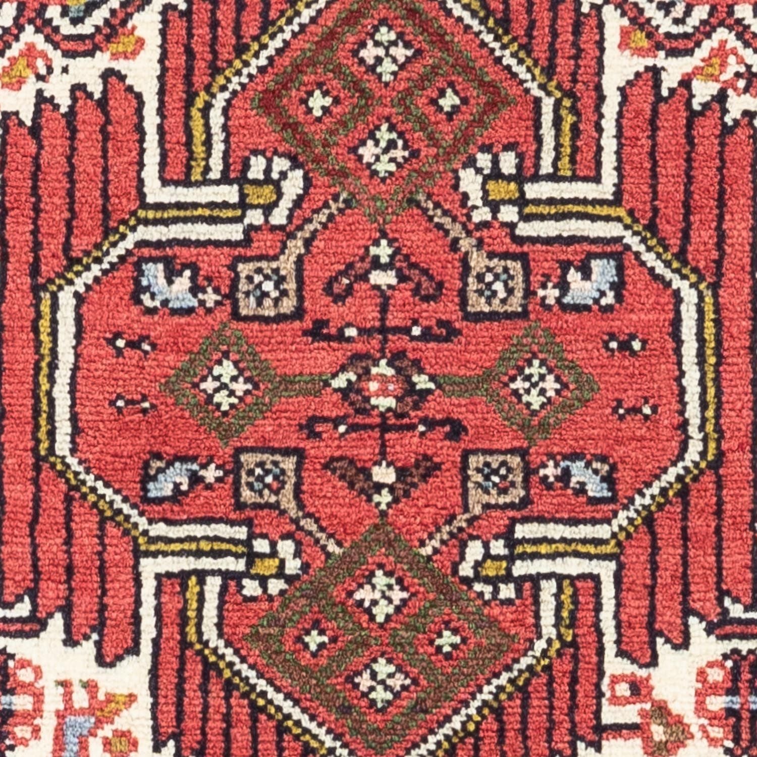 Persisk tæppe - Nomadisk - 125 x 80 cm - rød
