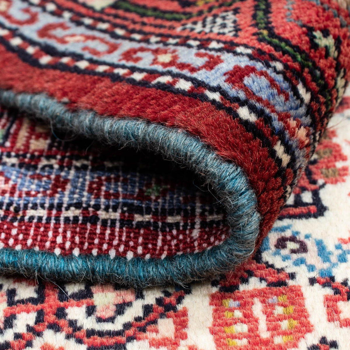 Persisk tæppe - Nomadisk - 125 x 80 cm - rød