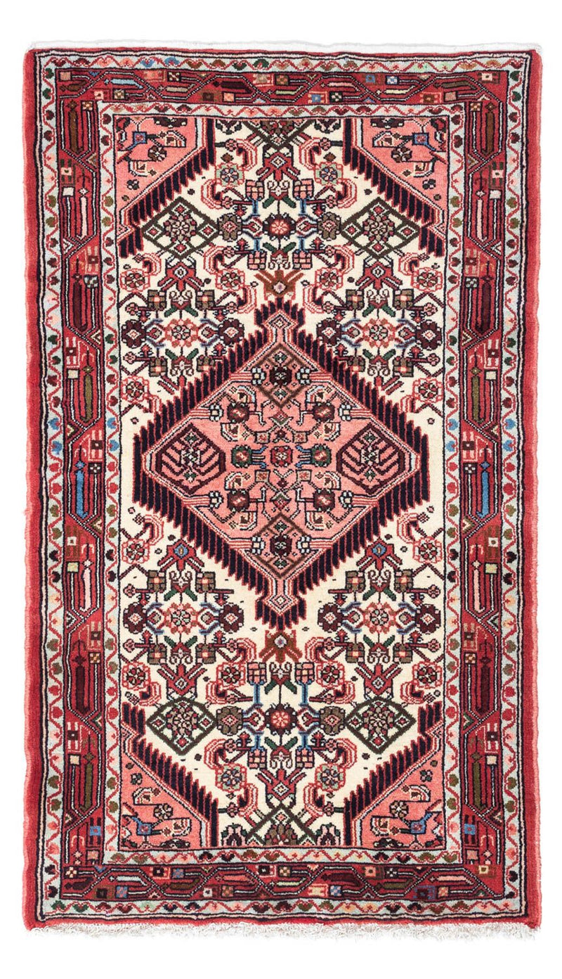 Persisk tæppe - Nomadisk - 125 x 80 cm - beige