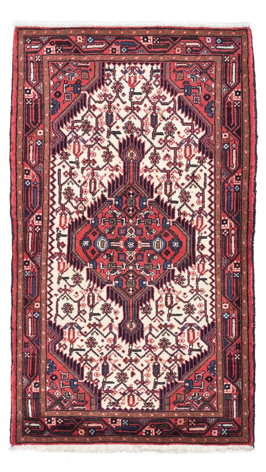 Persisk tæppe - Nomadisk - 125 x 80 cm - beige