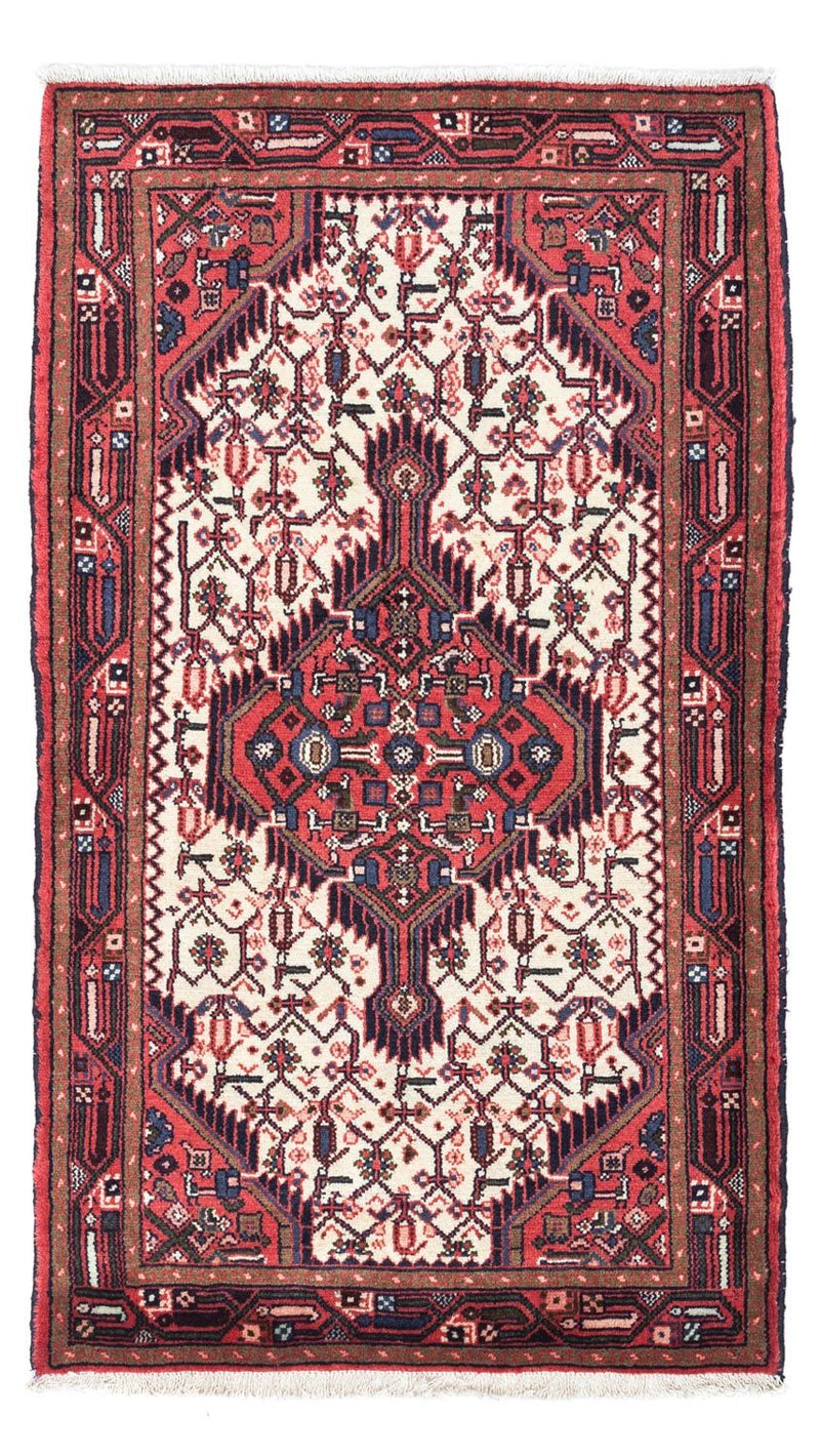Persisk tæppe - Nomadisk - 125 x 80 cm - beige