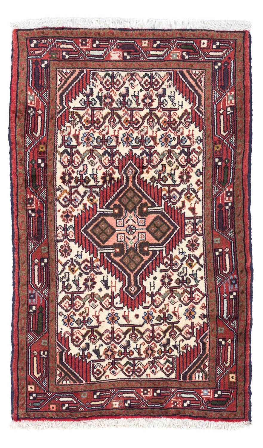 Persisk tæppe - Nomadisk - 125 x 80 cm - beige