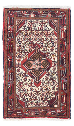 Persisk tæppe - Nomadisk - 125 x 80 cm - beige