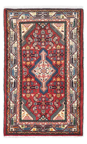 Persisk tæppe - Nomadisk - 125 x 80 cm - rød