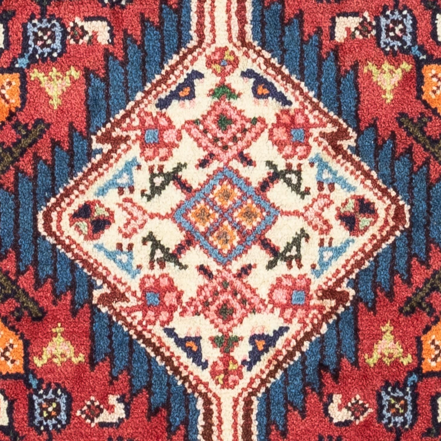 Persisk tæppe - Nomadisk - 125 x 80 cm - rød