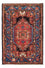 Persisk tæppe - Nomadisk - 119 x 82 cm - lysrød