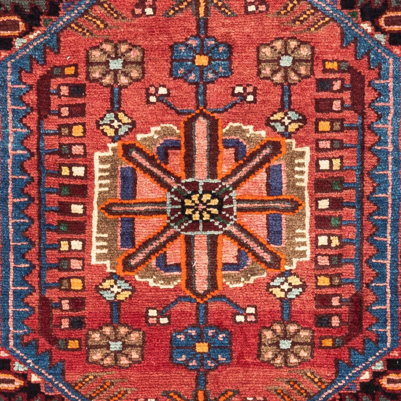 Persisk tæppe - Nomadisk - 119 x 82 cm - lysrød