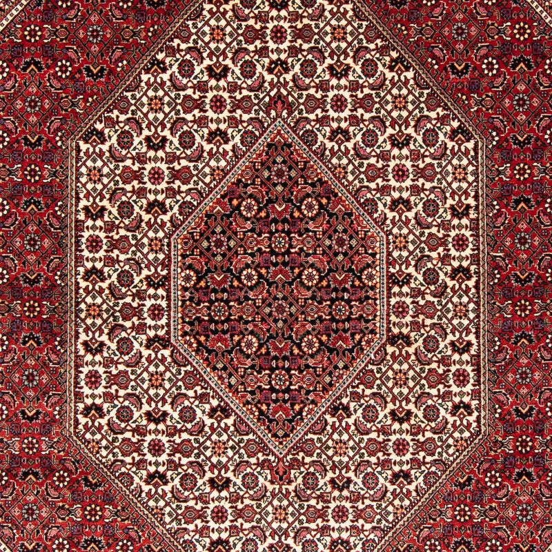 Persisk tæppe - Bijar - 242 x 170 cm - rød