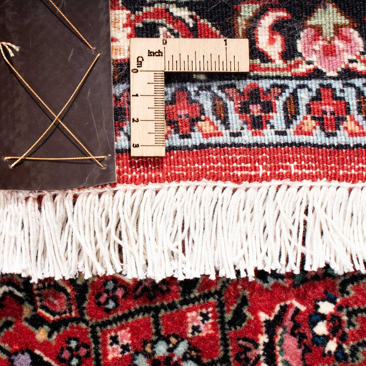 Persisk tæppe - Bijar - 242 x 170 cm - rød