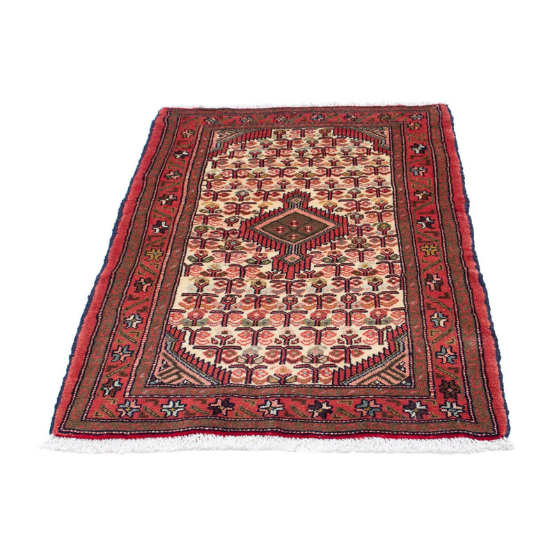 Persisk tæppe - Nomadisk - 125 x 80 cm - beige