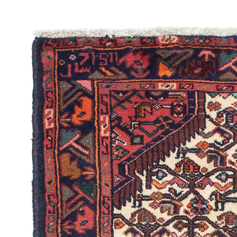 Persisk tæppe - Nomadisk - 125 x 80 cm - beige