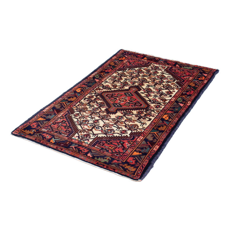 Persisk tæppe - Nomadisk - 125 x 80 cm - beige