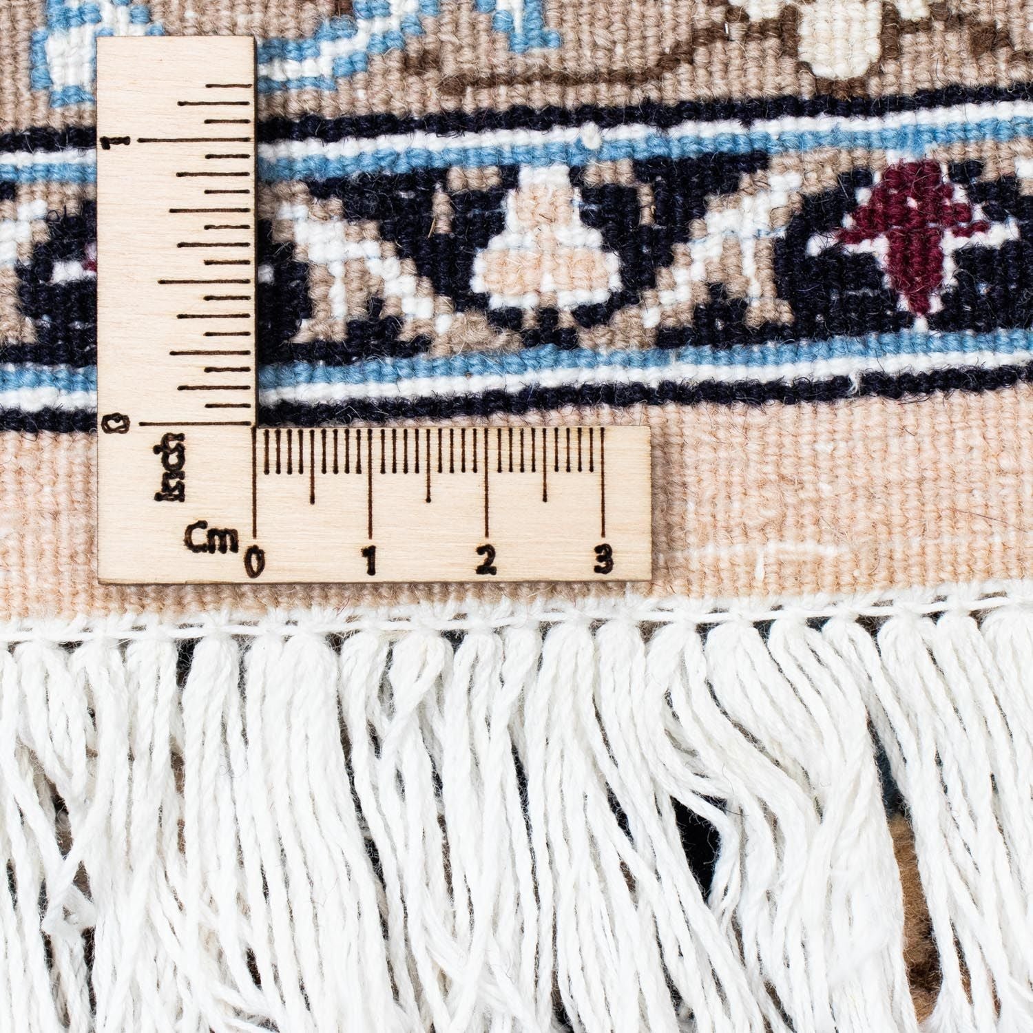 Persisk tæppe - Nain - Royal - 300 x 204 cm - beige
