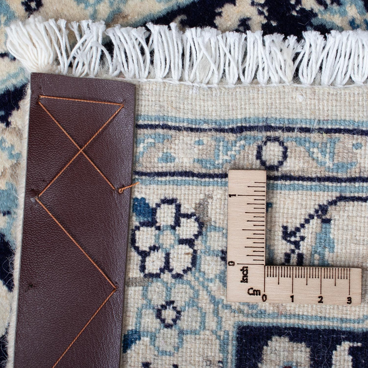 Persisk tæppe - Nain - Royal - 90 x 60 cm - mørkeblå