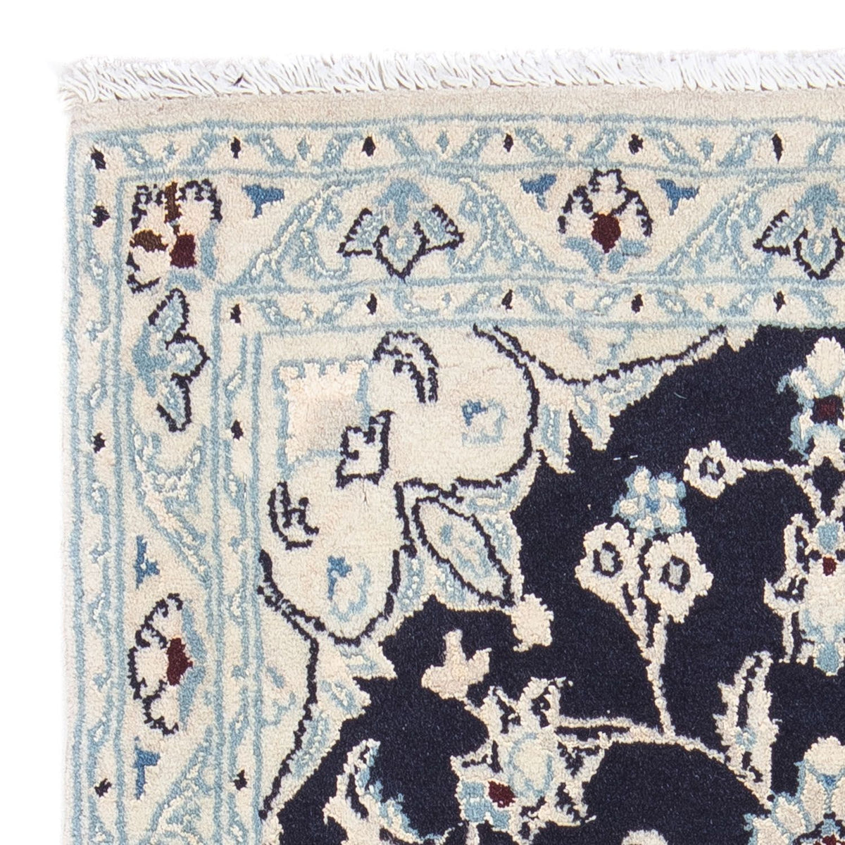 Persisk tæppe - Nain - Royal - 90 x 60 cm - mørkeblå