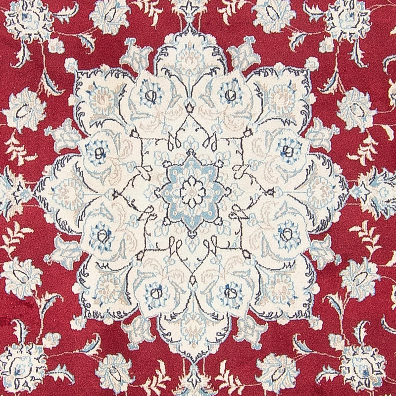 Persisk tæppe - Nain - Royal rundt  - 90 x 60 cm - rød
