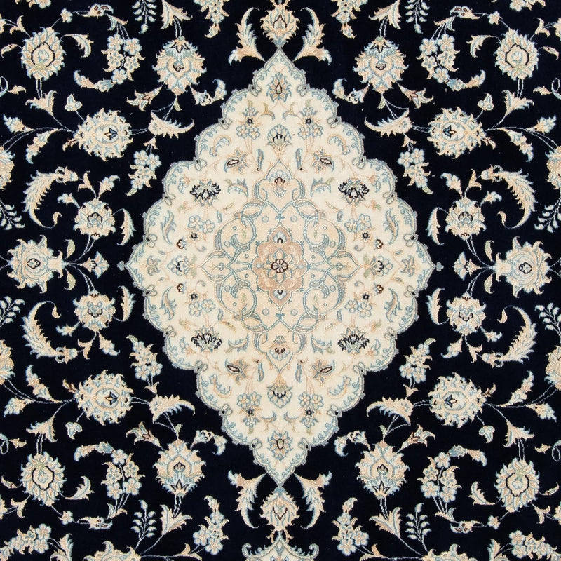 Persisk tæppe - Nain - Royal - 300 x 204 cm - sort