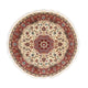 Tabriz - 50 Raj Tæppe 145x145cm - Persisk tæppe