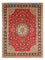 Persisk tæppe - Tabriz - Royal - 400 x 300 cm - mørkerød