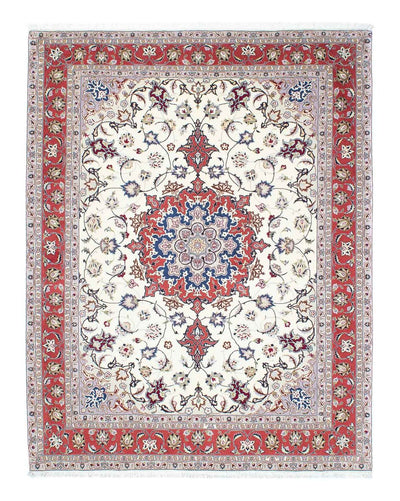 Tabriz - 50 Raj Tæppe 154x194cm - Persisk tæppe