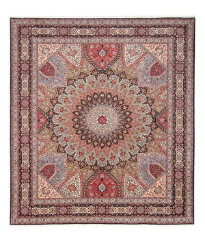 Persisk tæppe - Tabriz - Royal - 297 x 255 cm - flerfarvet