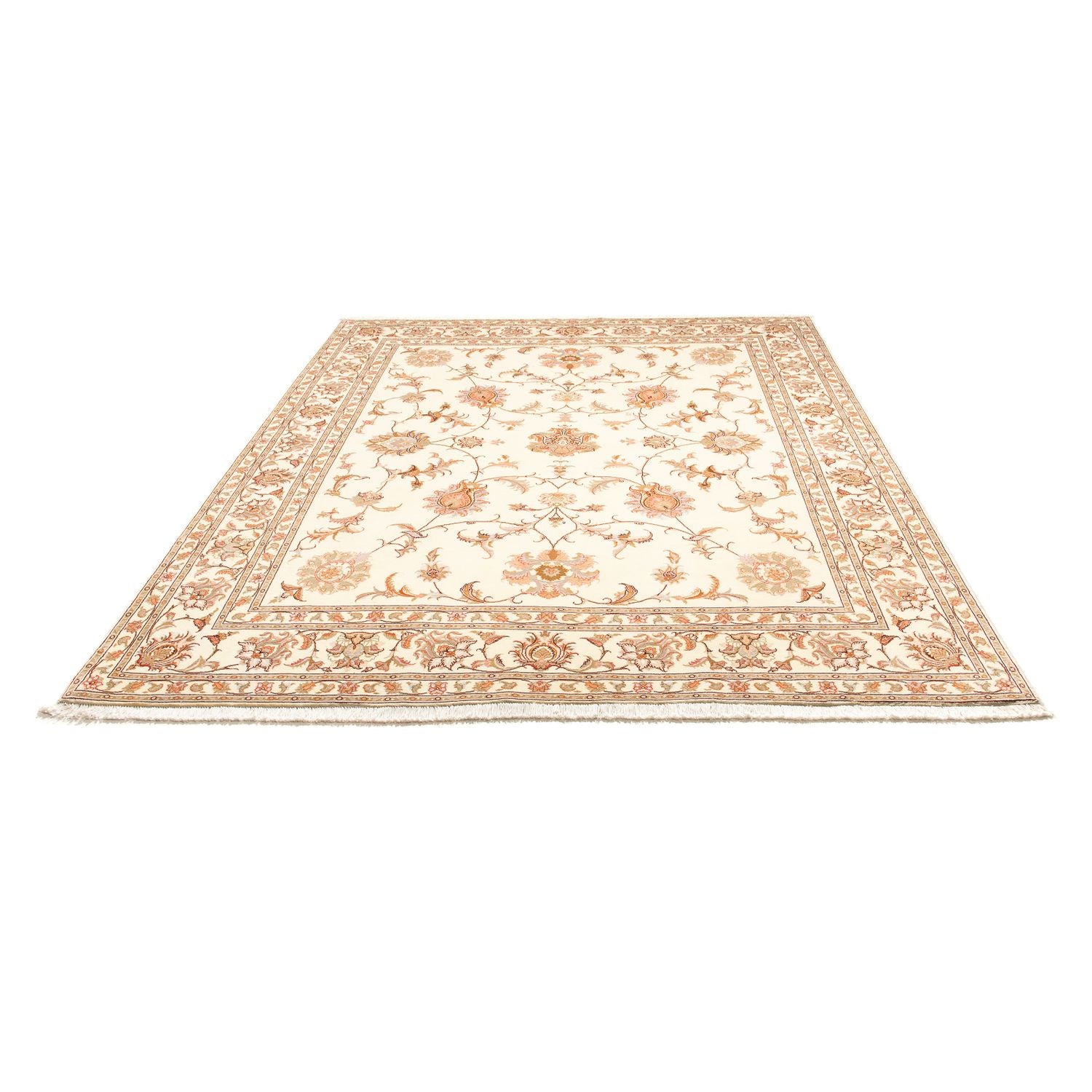 Persisk tæppe - Tabriz - Royal - 258 x 200 cm - beige