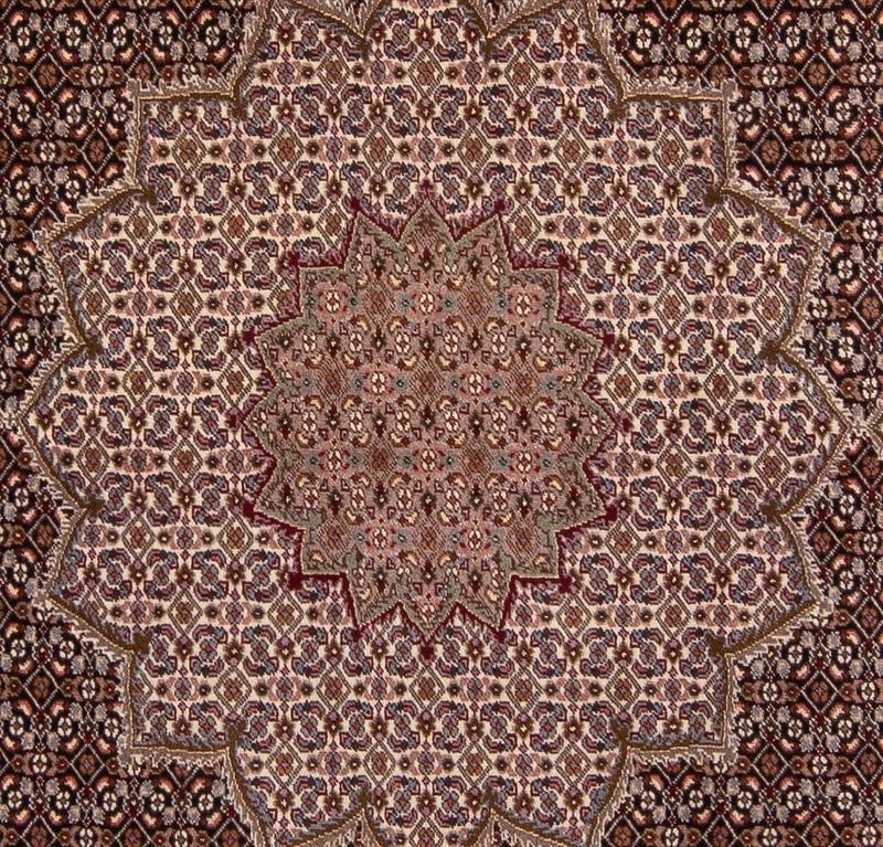 Persisk tæppe - Tabriz - Royal firkantet  - 248 x 245 cm - brun