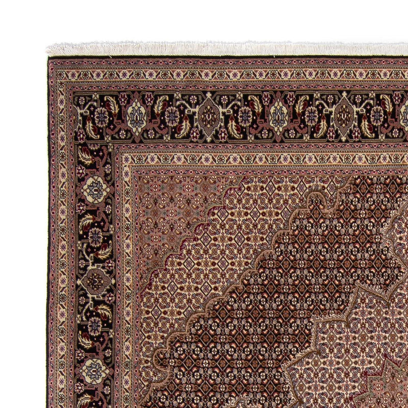 Persisk tæppe - Tabriz - Royal firkantet  - 248 x 245 cm - brun
