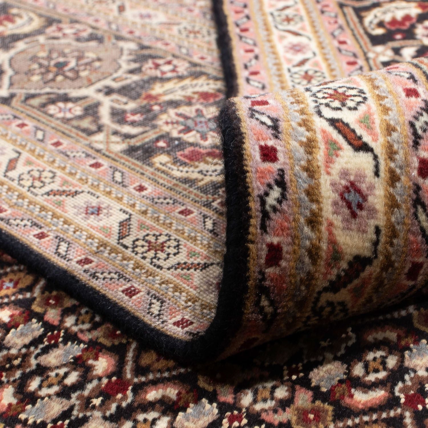Persisk tæppe - Tabriz - Royal firkantet  - 248 x 245 cm - brun