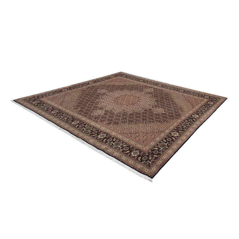Persisk tæppe - Tabriz - Royal firkantet  - 248 x 245 cm - brun