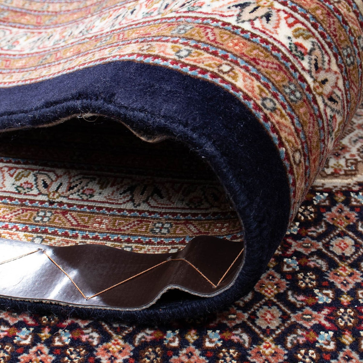 Persisk tæppe - Tabriz firkantet  - 310 x 302 cm - mørkebrun