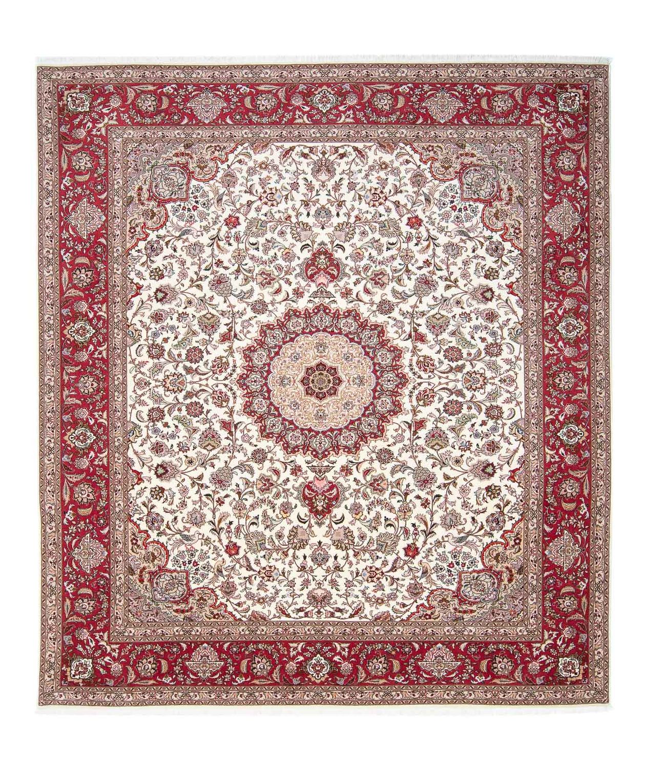 Persisk tæppe - Tabriz - Royal - 299 x 251 cm - beige